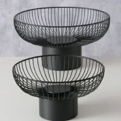 Patery metalowe na owoce CINDY, 2 szt. Ø 30-39 cm