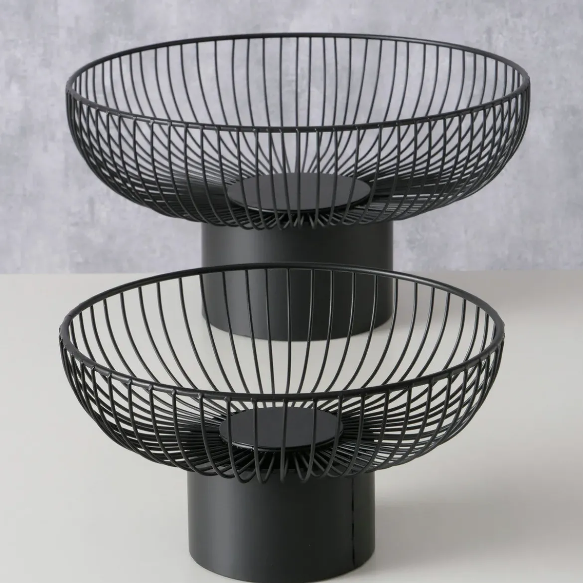 Patery metalowe na owoce CINDY, 2 szt. Ø 30-39 cm