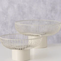 Patery metalowe na owoce CINDY, 2 szt. Ø 30-39 cm
