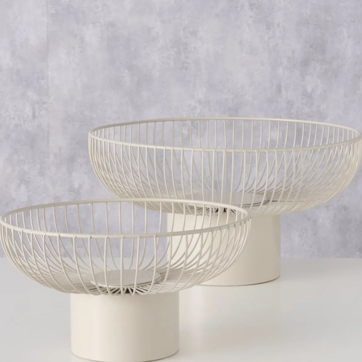 Patery metalowe na owoce CINDY, 2 szt. Ø 30-39 cm