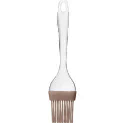 Pędzelek do ciasta z silikonową końcówką, 22 cm