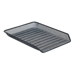 Piętrowa tacka na dokumenty z metalowej siatki, MESH