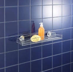 Półka łazienkowa MILAZZO, Vacuum-Loc - stal chromowana, WENKO