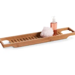 Półka łazienkowa na wannę BAMBOO SPA, długość 70 cm, ZELLER