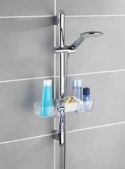 Półka łazienkowa pod prysznic CADDY Premium montowana na drążku prysznica, WENKO