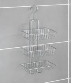 Półka łazienkowa pod prysznic NIVALA, 3 poziomy, WENKO