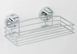 Półka łazienkowa Vacuum-Loc - stal chromowana, WENKO