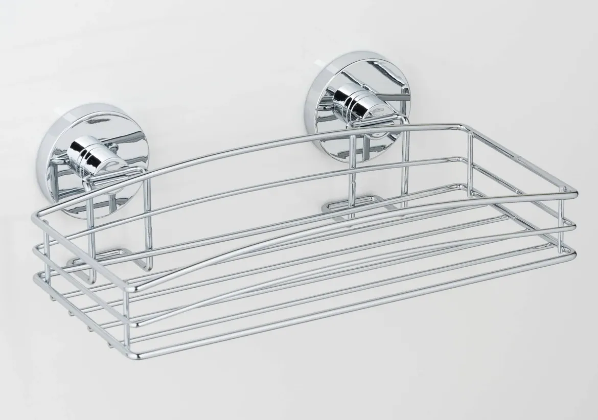 Półka łazienkowa Vacuum-Loc - stal chromowana, WENKO