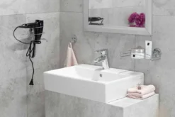Półka łazienkowa Vacuum-Loc - stal chromowana, WENKO