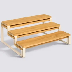 Półka na blat kuchenny 2w1 ORDERA, długość od 32 do 64 cm