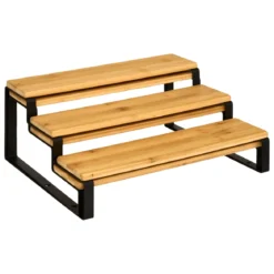 Półka na blat kuchenny 2w1 ORDERA, długość od 32 do 64 cm
