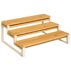 Półka na blat kuchenny 2w1 ORDERA, długość od 32 do 64 cm