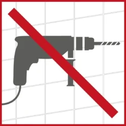 Półka pod prysznic BARI Vacuum-Loc, dwupoziomowa, metalowa, WENKO