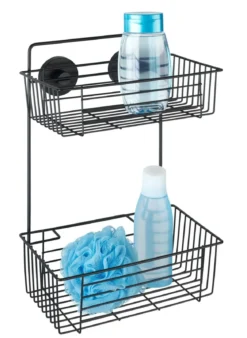 Półka pod prysznic BARI Vacuum-Loc, dwupoziomowa, WENKO
