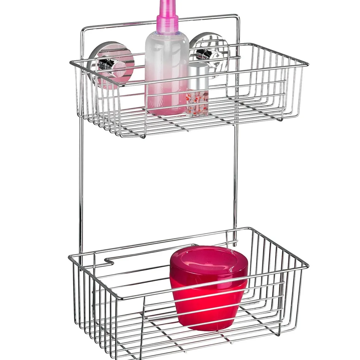 Półka pod prysznic BARI Vacuum-Loc, dwupoziomowa, WENKO