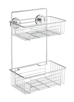Półka pod prysznic BARI Vacuum-Loc, dwupoziomowa, WENKO
