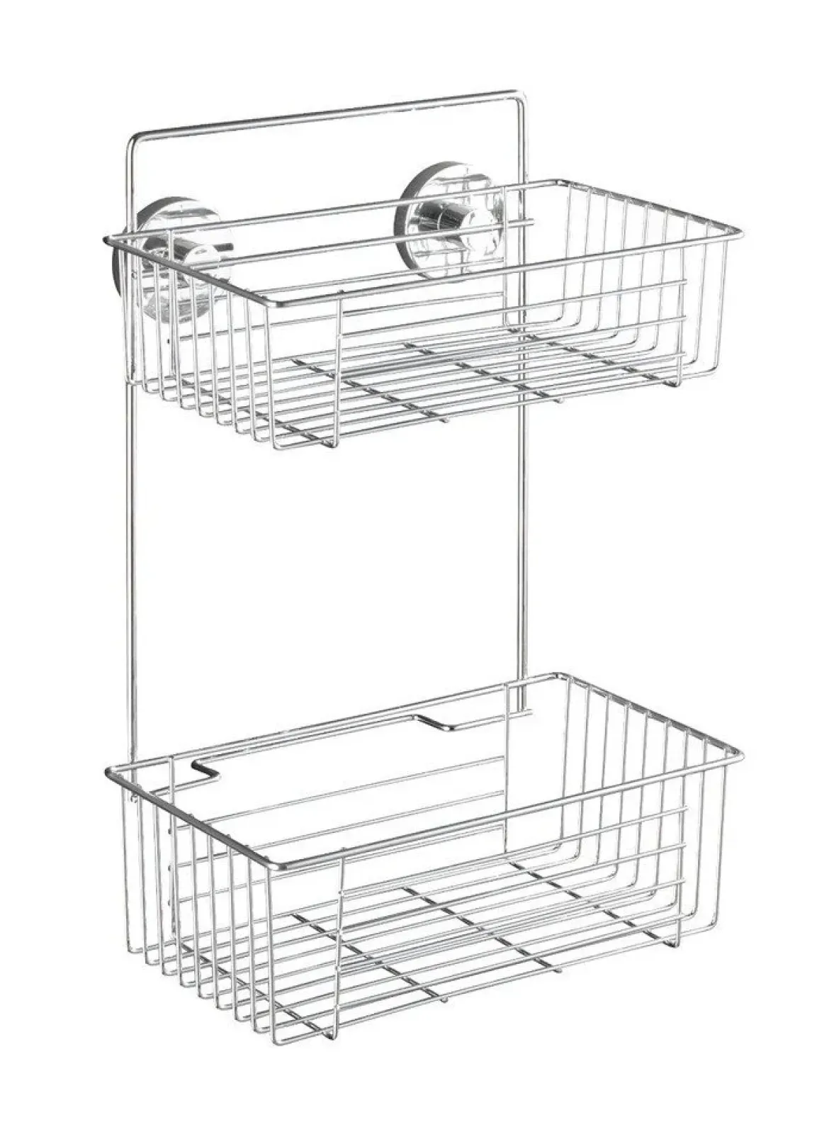 Półka pod prysznic BARI Vacuum-Loc, dwupoziomowa, WENKO