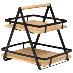 Półka stojąca na blat kuchenny ORDERA, 2-poziomy, 30,5 x 22,5 x 29 cm