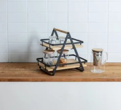 Półka stojąca na blat kuchenny ORDERA, 2-poziomy, 30,5 x 22,5 x 29 cm