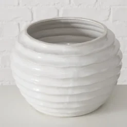 Pękaty wazon ceramiczny NANNY, Ø 17 cm