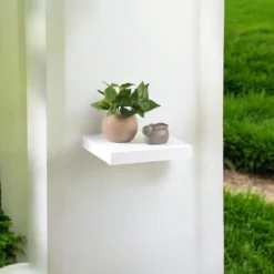 Półka wisząca na ścianę z MDF, dł. 25 cm
