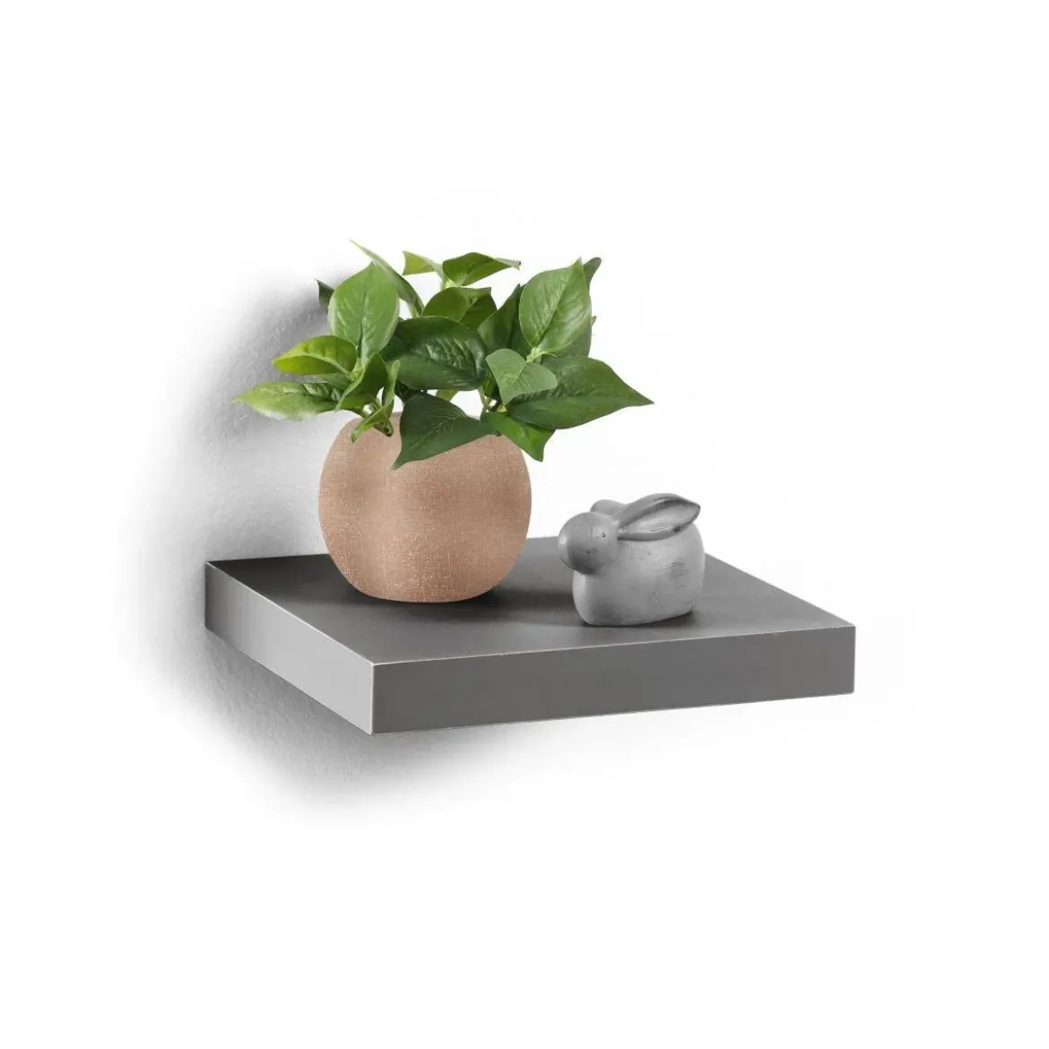 Półka wisząca na ścianę z MDF, dł. 25 cm