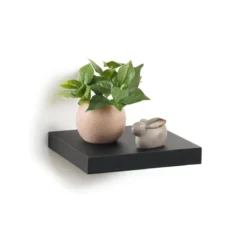 Półka wisząca na ścianę z MDF, dł. 25 cm