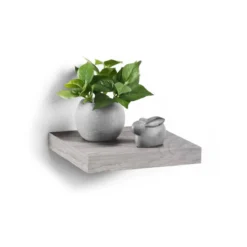 Półka wisząca na ścianę z MDF, dł. 25 cm