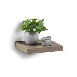 Półka wisząca na ścianę z MDF, dł. 25 cm