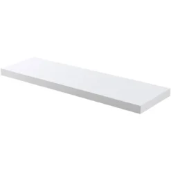 Półka wisząca na ścianę z MDF, dł. 75 cm