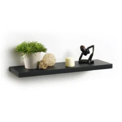 Półka wisząca na ścianę z MDF, dł. 75 cm