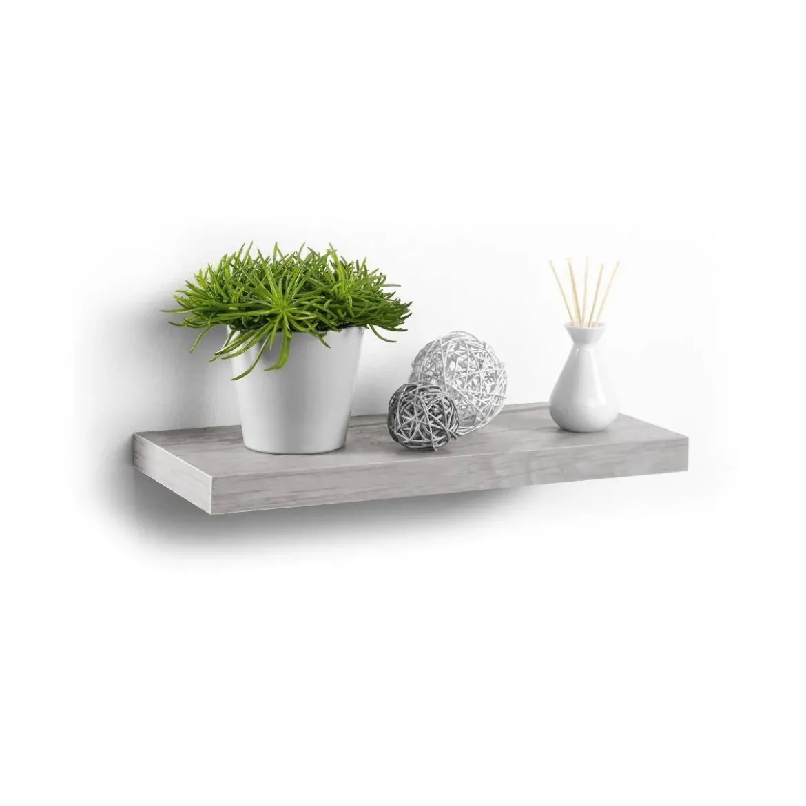 Półka wisząca na ścianę z MDF, dł. 50 cm