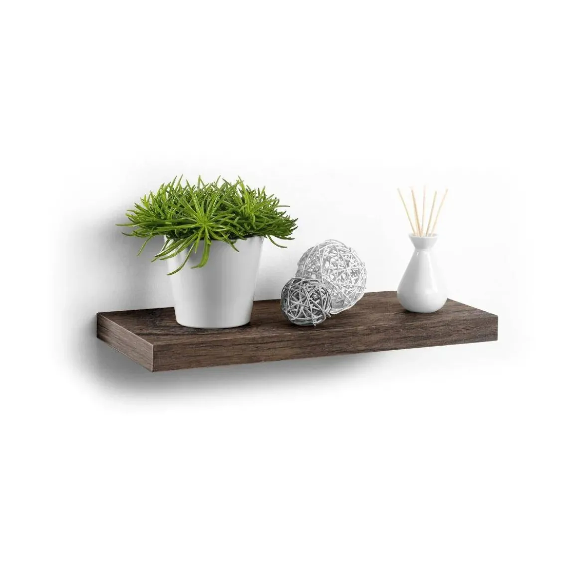 Półka wisząca na ścianę z MDF, dł. 50 cm