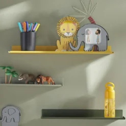 Półki na książki dla dzieci THE KING OF THE JUNGLE, 3 sztuki