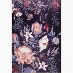 Plakat ścienny w ramie Nocne kwiaty, 60 x 90 cm