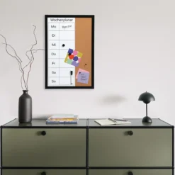 Planner tygodniowy, tablica korkowa 40 x 60 cm, ZELLER