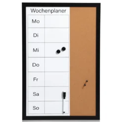 Planner tygodniowy, tablica korkowa 40 x 60 cm, ZELLER