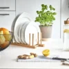 Plastikowa deska do krojenia, wyglądem imitująca granit, wytrzymały i praktyczny produkt ozdobny.