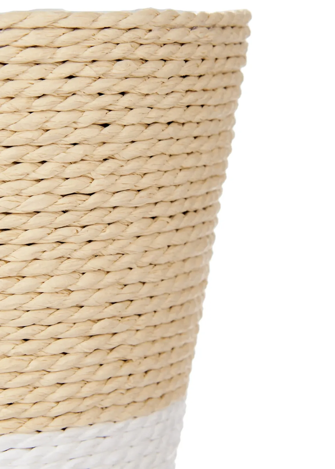 Pleciona osłonka na doniczkę, Ø 15 cm