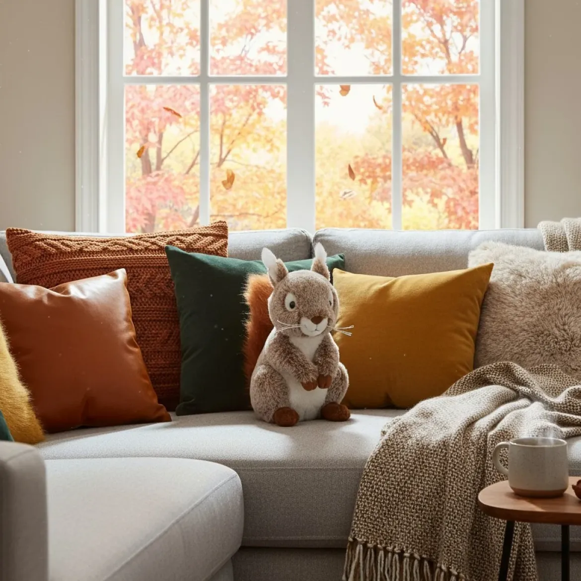 Pluszowa wiewiórka, DAXI, 24 cm