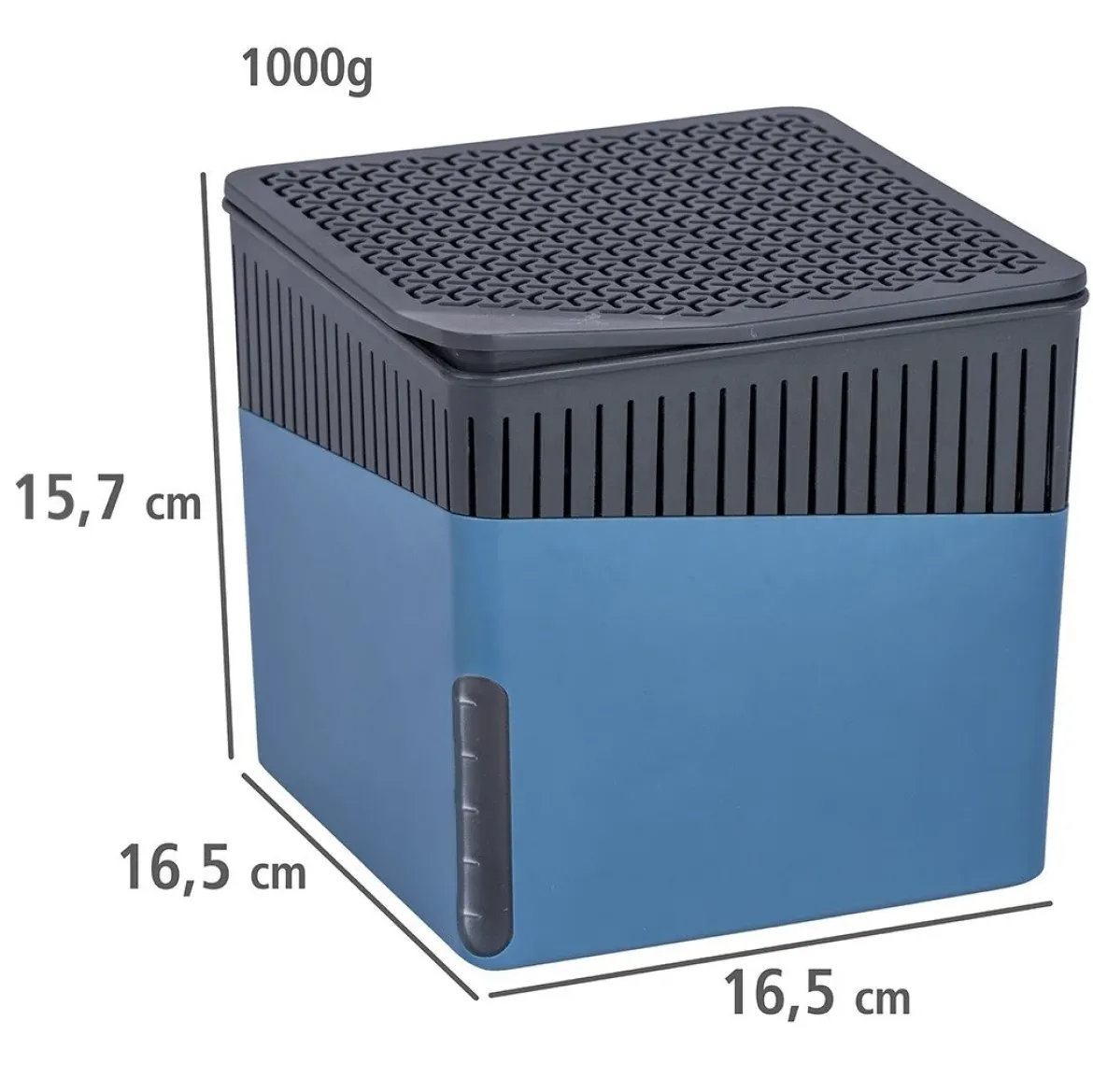 Pochłaniacz wilgoci, osuszacz adsorpcyjny + wkład 1 kg, elegancki osuszacz do pomieszczeń, WENKO