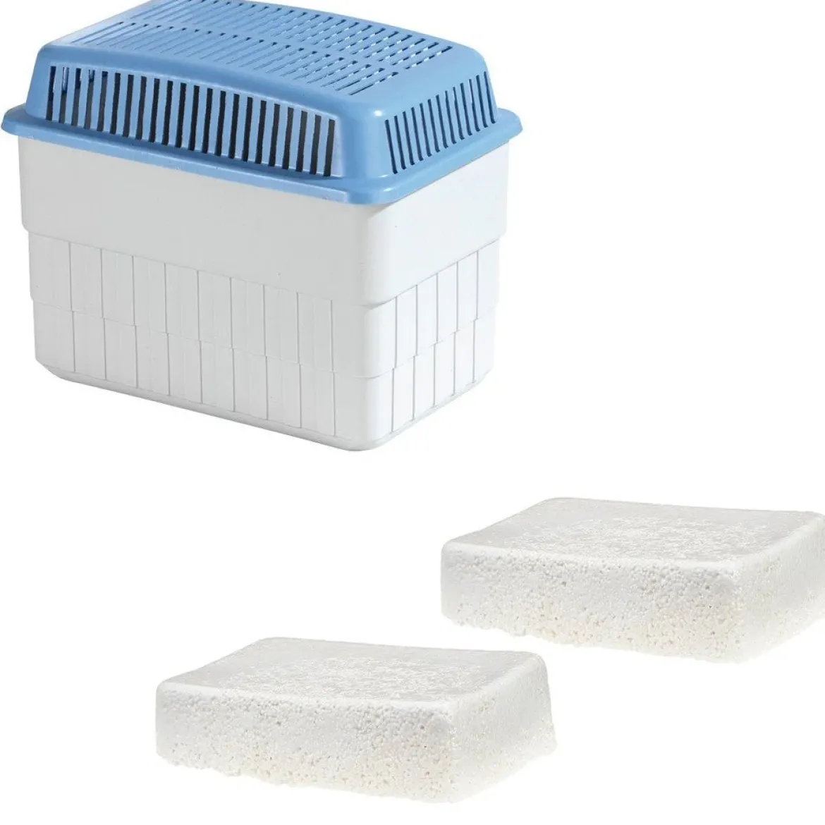 Pochłaniacz wilgoci, osuszacz powietrza + 2 wkłady x 1 kg - zestaw, WENKO