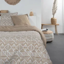 Pościel bawełniana Deco Pattern, dwustronna, 220 x 240 cm