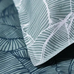 Pościel bawełniana Leaves, dwustronna, 220 x 240 cm