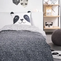 Pościel dla dzieci zwierzątka z uszkami MAGIC JUNGLE, 100% bawełna