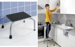 Podest z regulowaną rączką SECURA, max. 150 kg