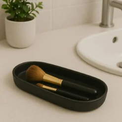 Podstawka łazienkowa na akcesoria COCON, ceramiczna