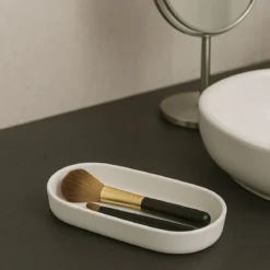 Podstawka łazienkowa na akcesoria COCON, ceramiczna