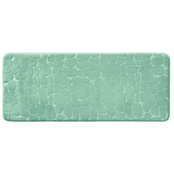 Podłużna mata łazienkowa z tłoczonym wzorem, 50 x 120 cm
