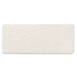Podłużna mata łazienkowa z tłoczonym wzorem, 50 x 120 cm
